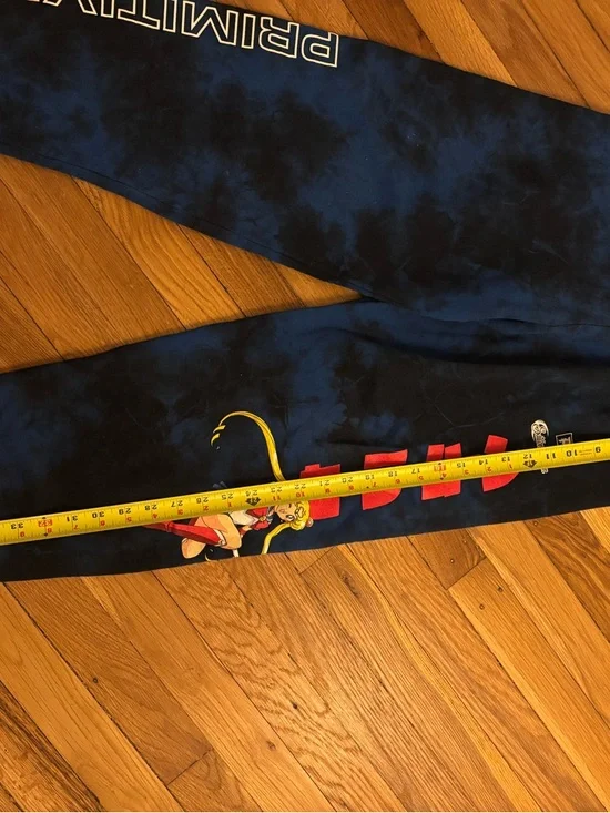 Primitive Unisex Navy Black Tie-Dye Sailor Moon Graphic Sweatpants - Picture 5 of 5